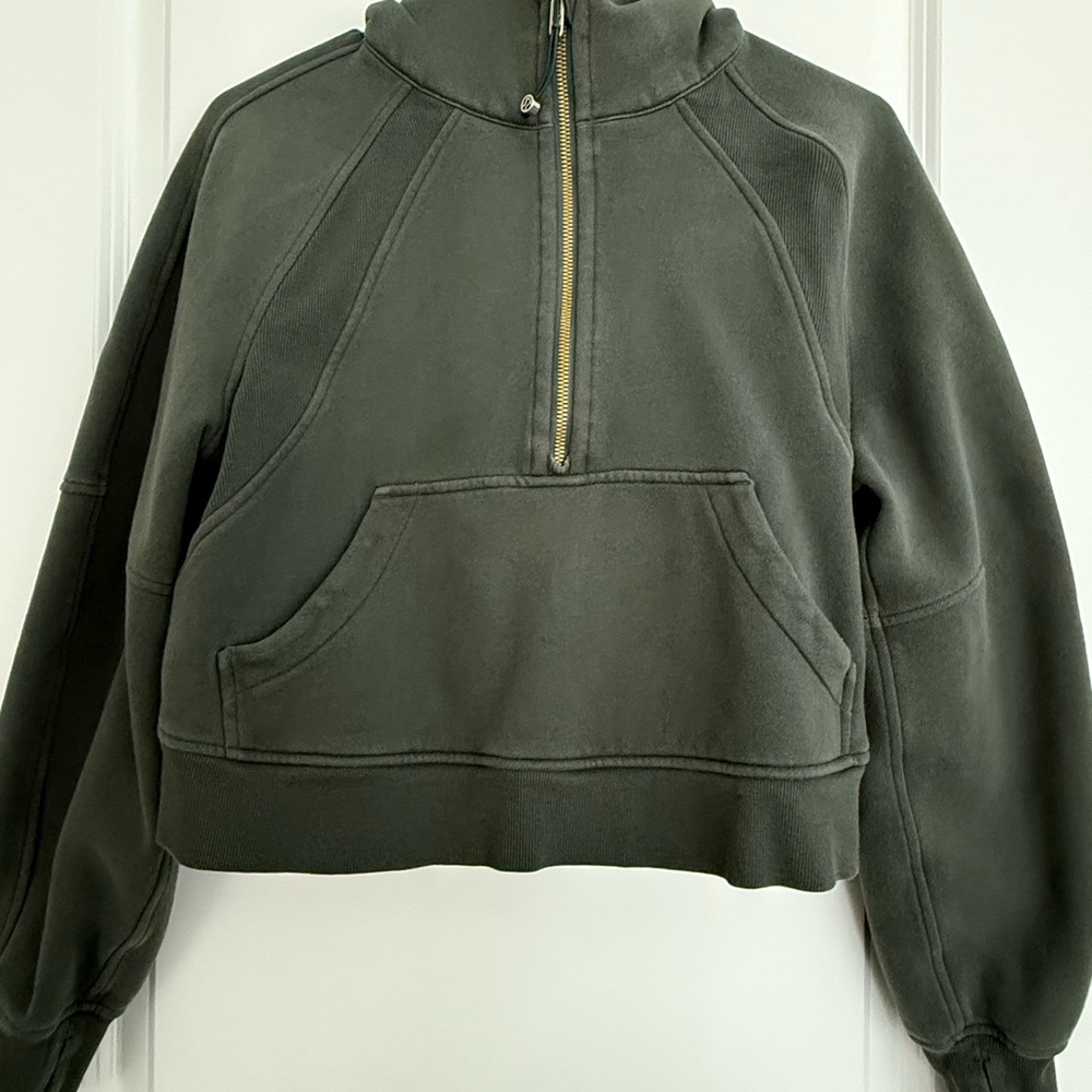 Lululemon Scuba Oversized Half-Zip Hoodie – XS/S – Holiday Edition